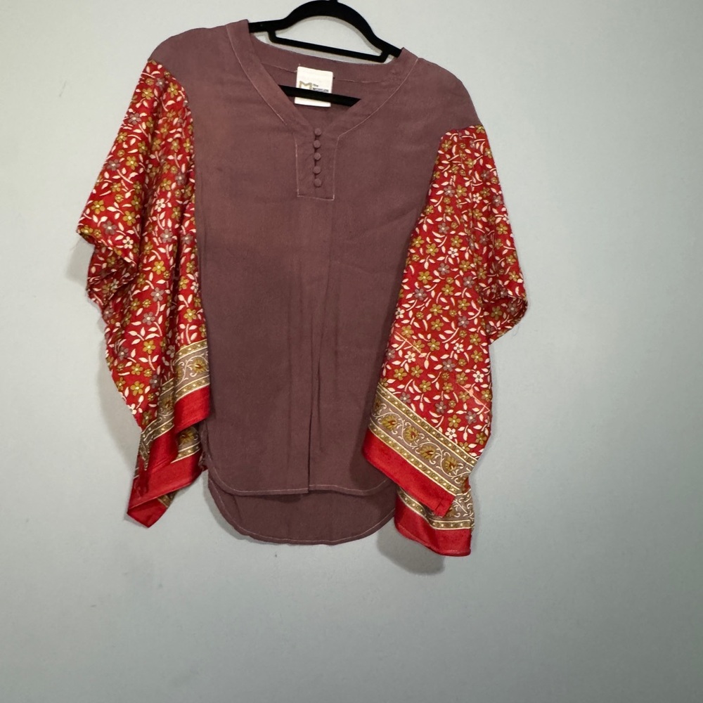 Upcycled Floral Top | Free Size | The Morgan Factory